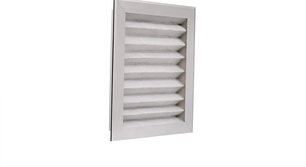 Washable pre filter with synthetic media in an aluminium frame