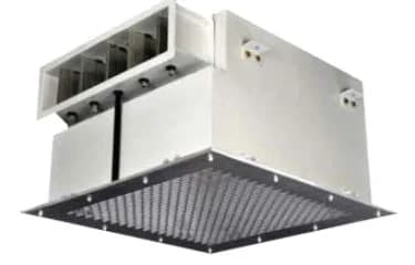 HVAC terminal box for zone level airflow control
